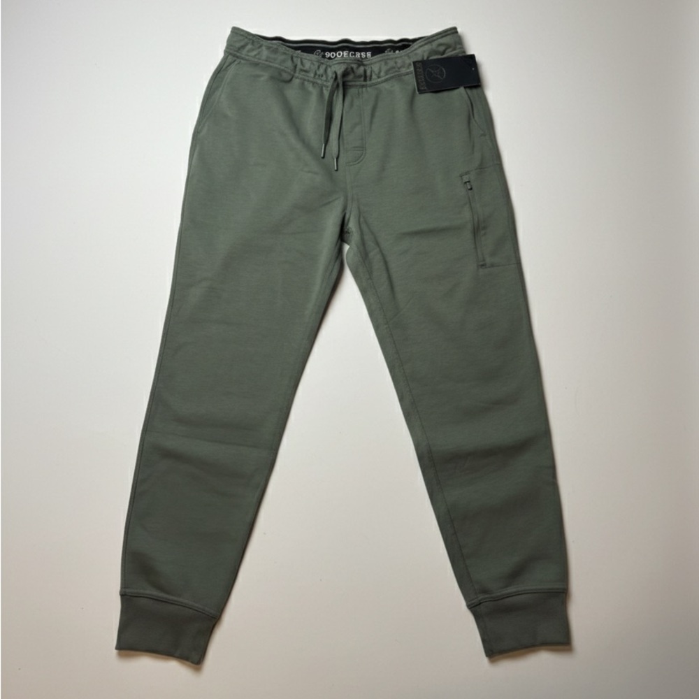 90 Degrees By Reflex Active Flow Olive Green Men's Joggers L- NWT